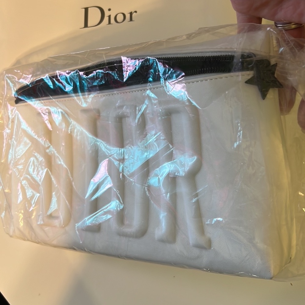 Dior make up bag